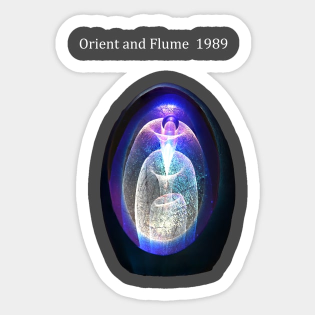 Cosmos Paperweight - Art Glass Sticker by MrGreenGenes420